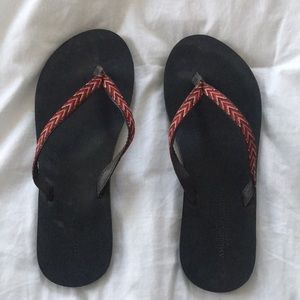 American Eagle Leather Flip Flops